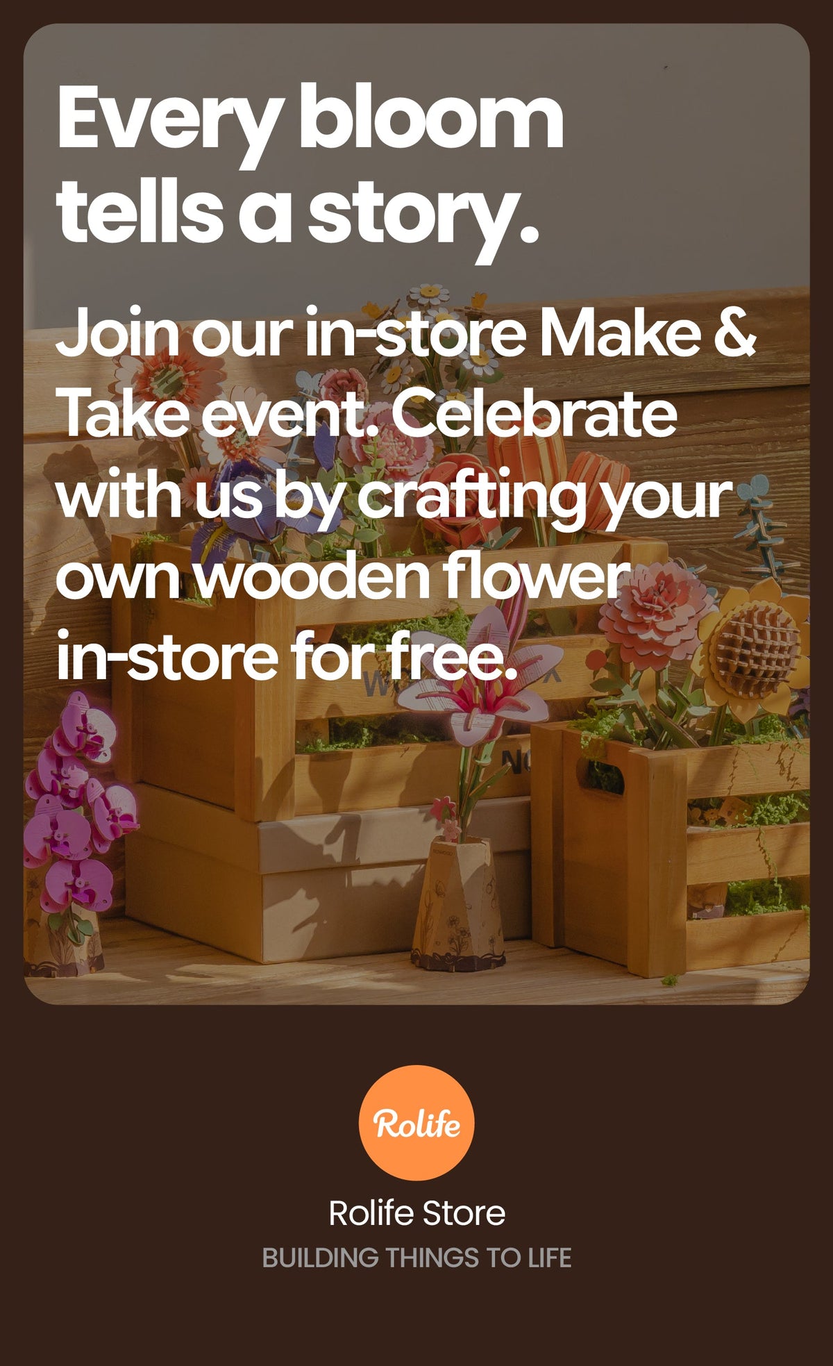 Mach mit beim Make & Take-Event von Rolife im Store