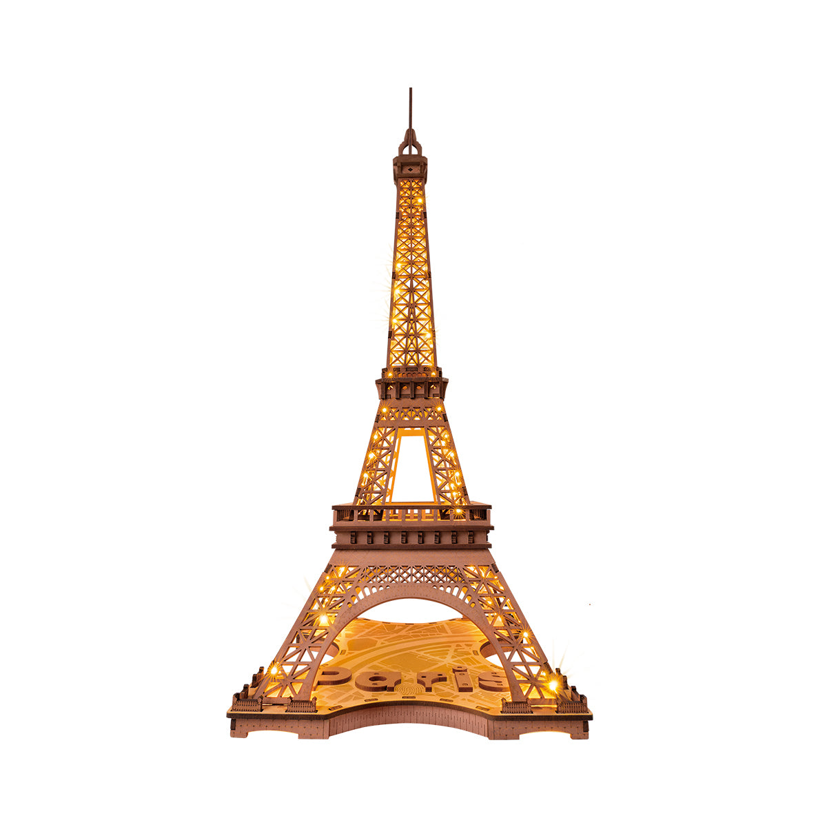 Rolife Night of the Eiffel Tower 3D Wooden Puzzle TGL01 main product photo
