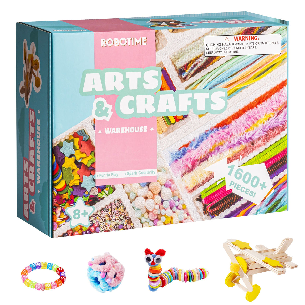 ROBOTIME Arts and Crafts for Kids PA002 main product photo