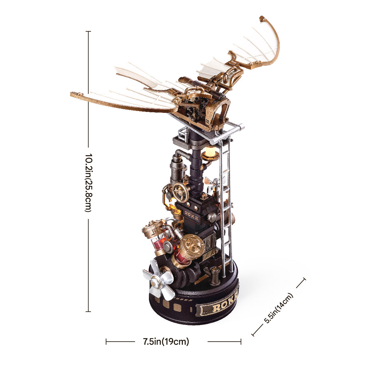 Leonardo da Vincis Ornithopter – weiteres Hauptproduktbild 3 zu SKU CGL02