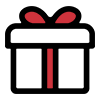 Small red and black layered stack icon on a white background representing the stackable modular design concept of Rolife Super Creator miniature rooms