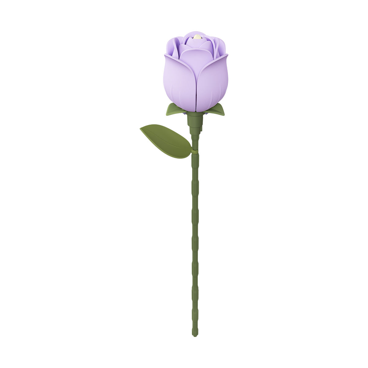 ROKR Floral Art Series Single Flower, 3D wooden single flower puzzle, angle product view (AD022)