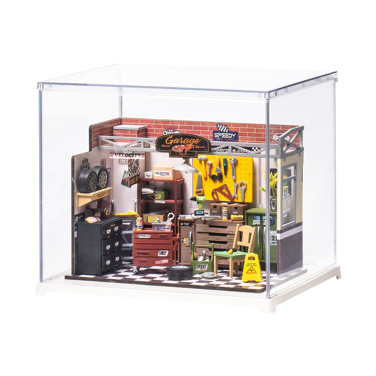 Rolife Garage Workshop DG165 with Display Box DF03L main product photo