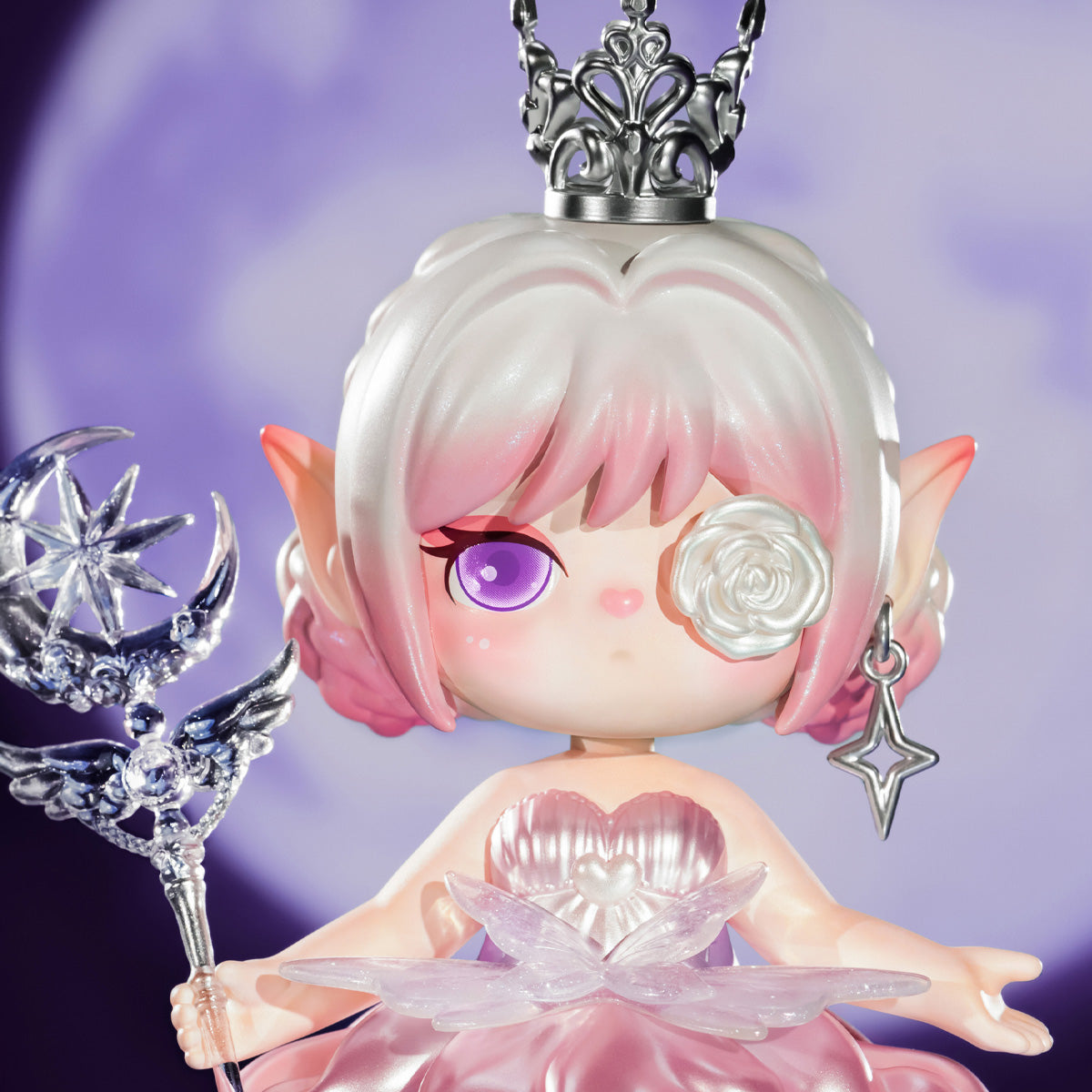 Rolife Suri's Magic Princess Limited Figure S011 collectible figure, styled lifestyle scene with model assembled
