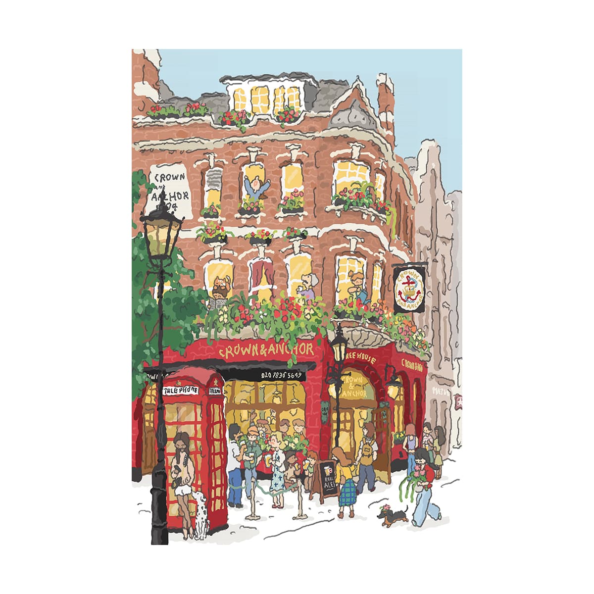 Rolife Welcome to Covent Garden 1000 Piece Jigsaw Puzzle PT006 main product photo