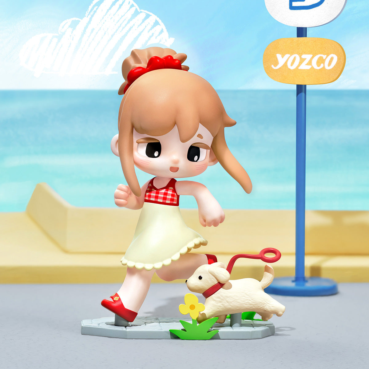 Rolife Yozco Mood Diary Surprise Figure Dolls RAXX collectible figure, detail of decorative elements and finish