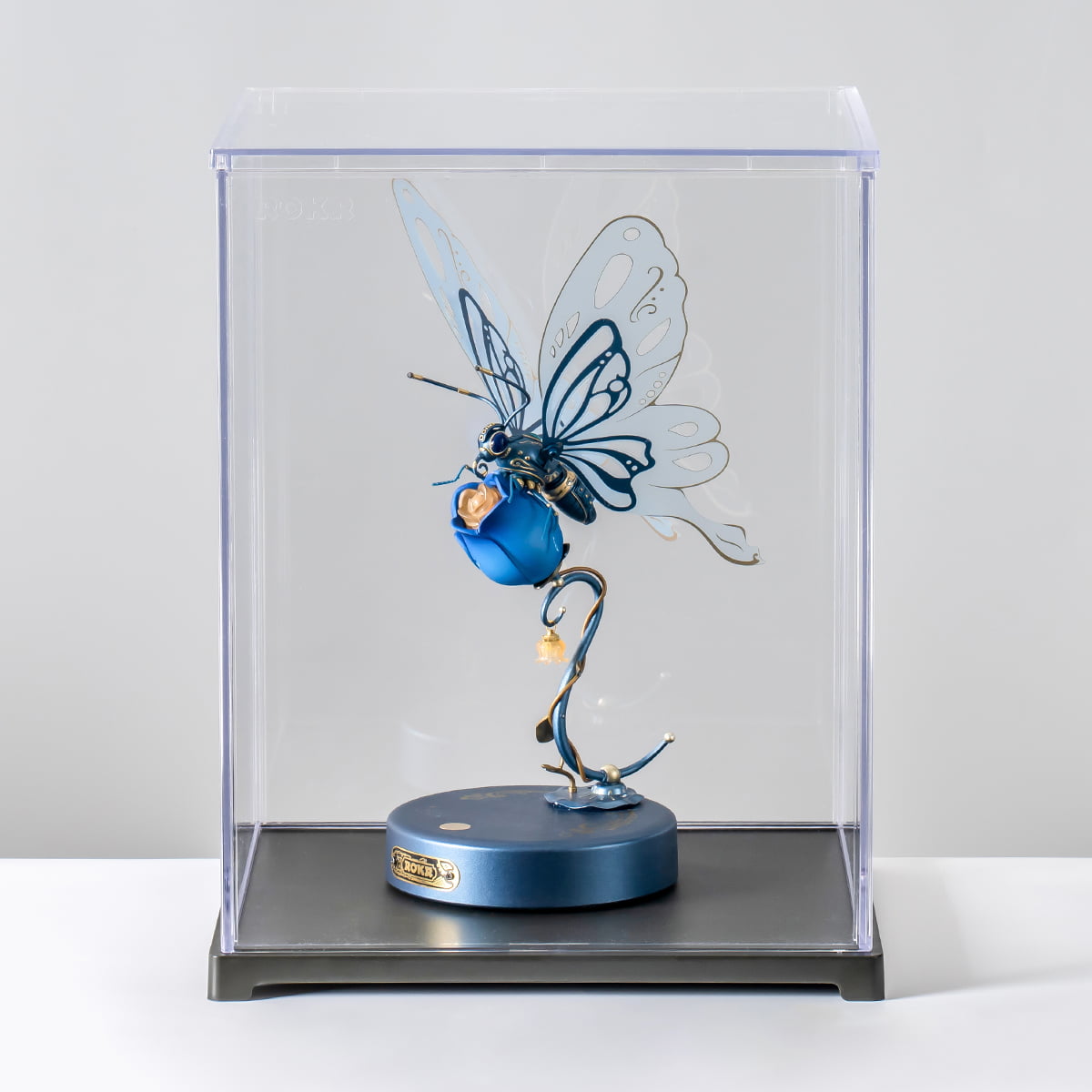 ROKR, Storage Display Box, RFM03, acrylic display box, detail close-up