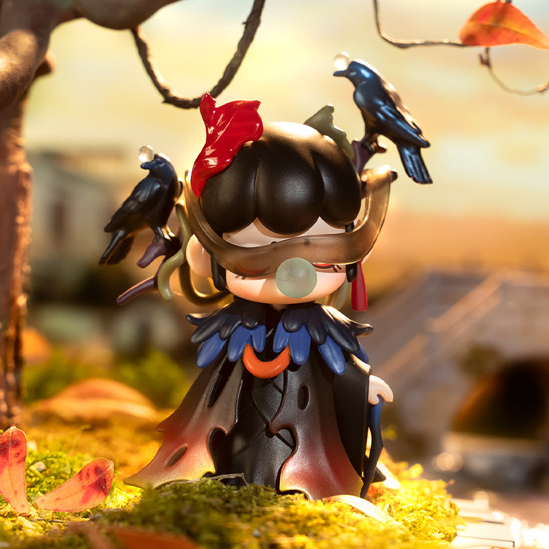 Rolife Nanci Chinese Poetry Surprise Figure Dolls ZKXX collectible figurine, side profile detail shot