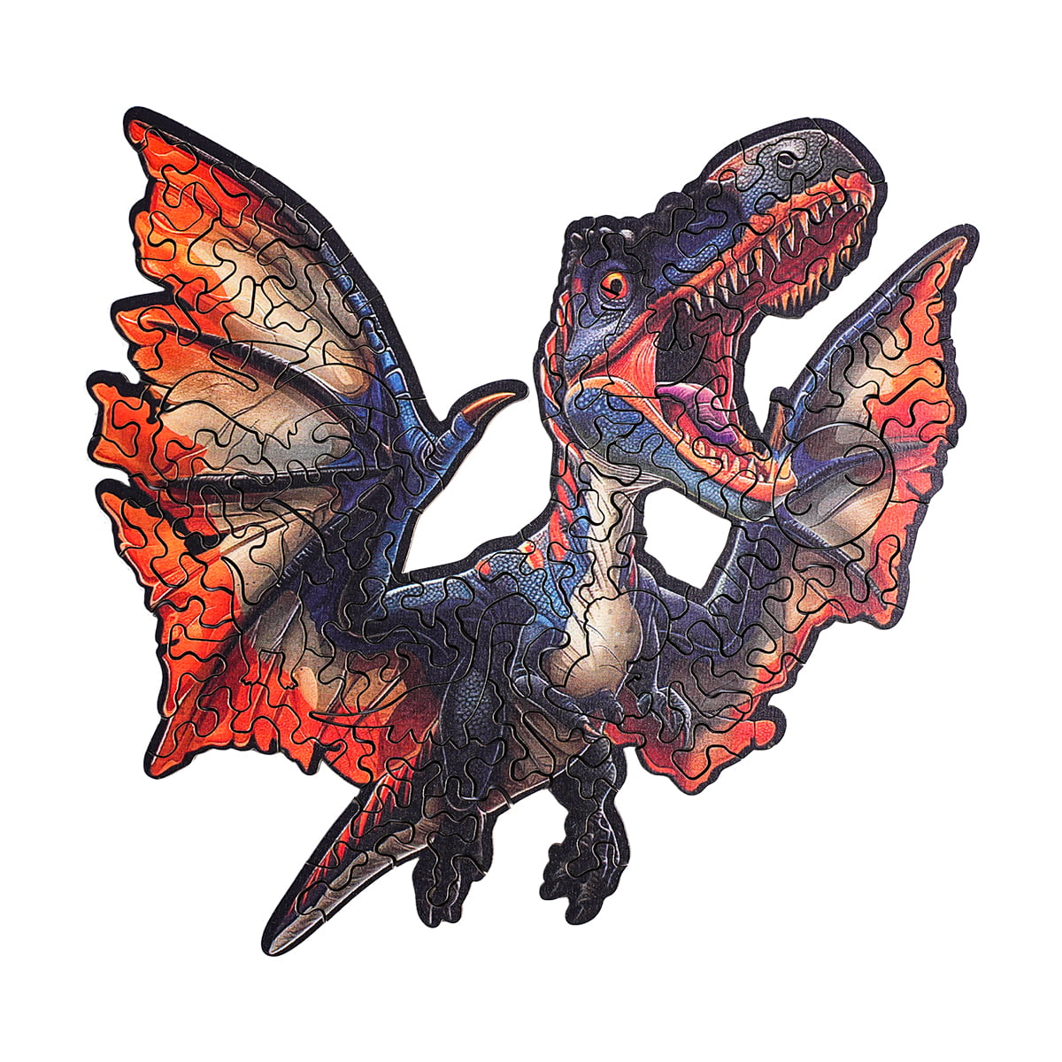 ROBOTIME, Fierce Pterosaur, DIY mechanical model kit, front view
