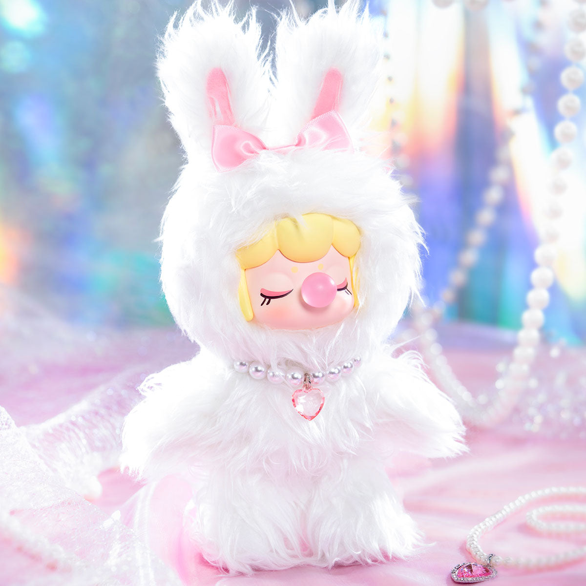Rolife Nanci's Shining Bunny MNBXX surprise plush doll, assembly detail