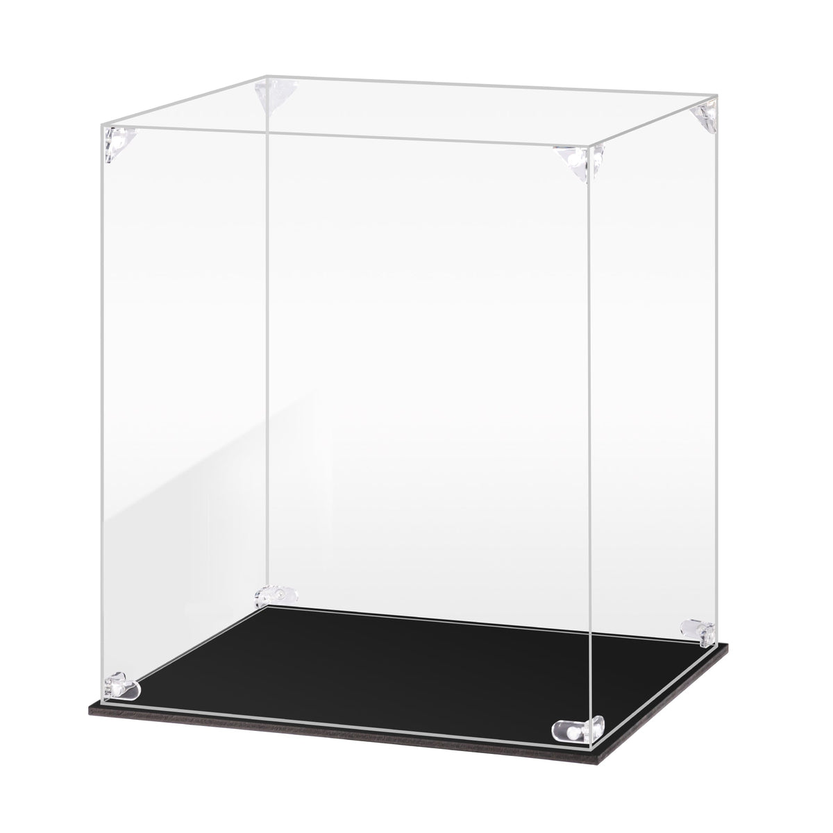ROKR Display Case Dust Cover for 3D Puzzles RFM04 3D wooden puzzle model, product front view on neutral background