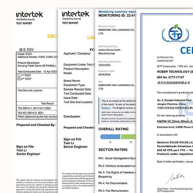 Zertifizierte Qualität, umfassend geprüft