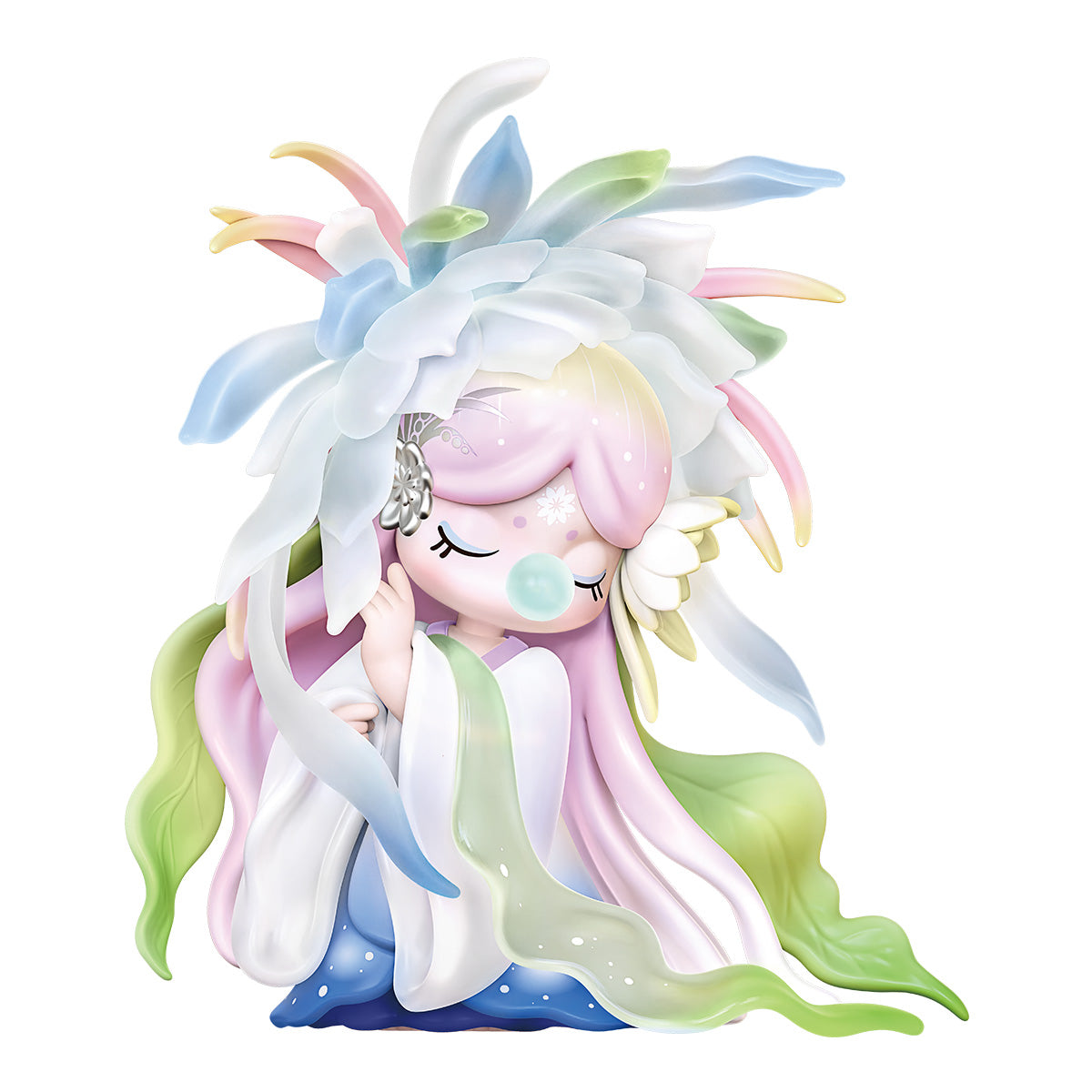 Rolife Nanci's Flower Stories Surprise Figure Dolls ZQXX, collectible surprise figure dolls, close-up detail