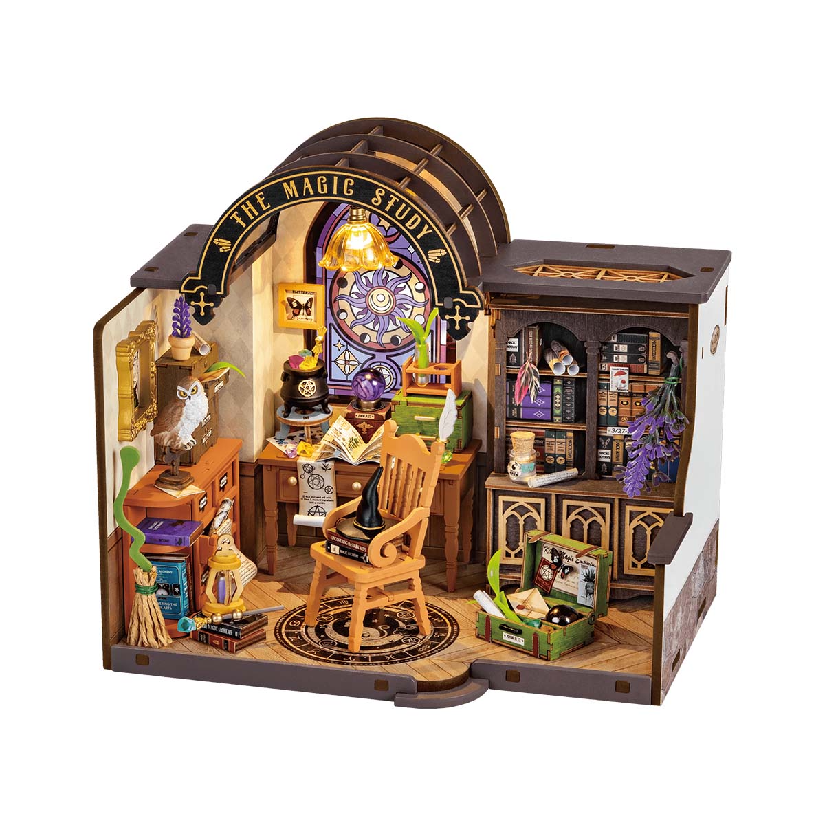 Rolife The Magic Study DIY Miniature House DG166 main product photo