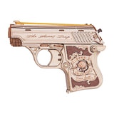 ROKR Mini Gun Spielzeug aus Holz 3D Puzzle LQ502
