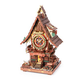 ROKR Kuckucksuhr Mechanisches 3D-Holzpuzzle