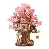 Rolife Sakura Baumhaus 3D Holzpuzzle TGS04