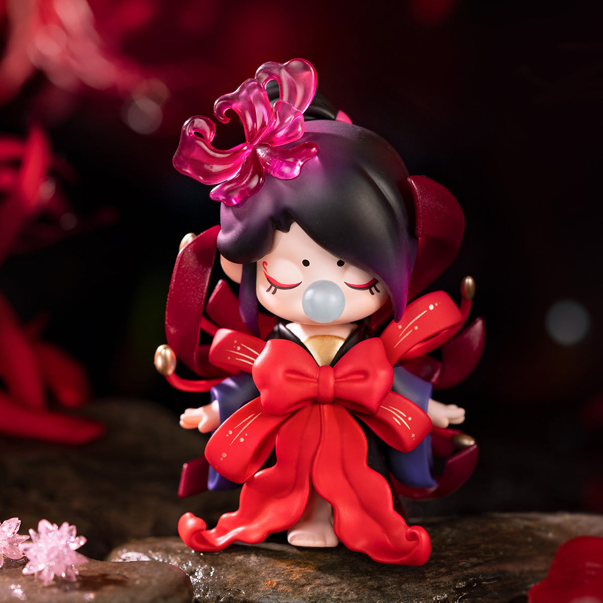 Rolife Nanci's Flower Stories Surprise Figure Dolls ZQXX, collectible surprise figure dolls, in-use demonstration
