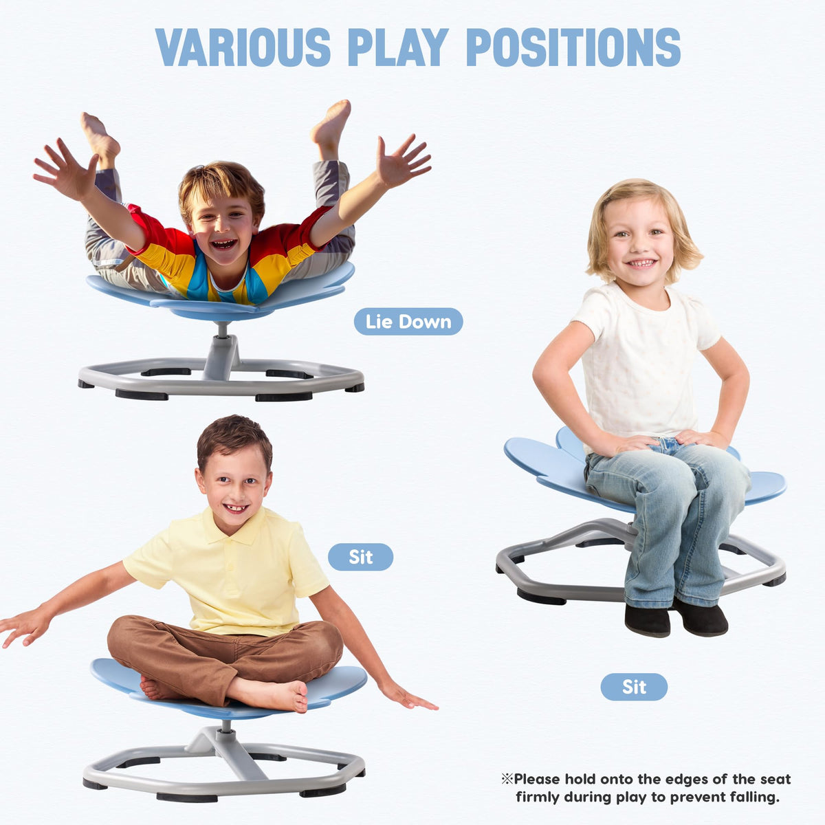 ROBUD Flower Swivel Chair pink version product shot showing the pink flower-shaped rotating seat with textured center on its cross-shaped metal base from a three-quarter above angle on white background