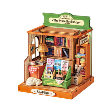 Rolife The Muse Bookshop DIY Miniaturhaus DS040