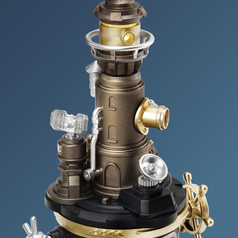 Dreistöckiger mechanischer Turm