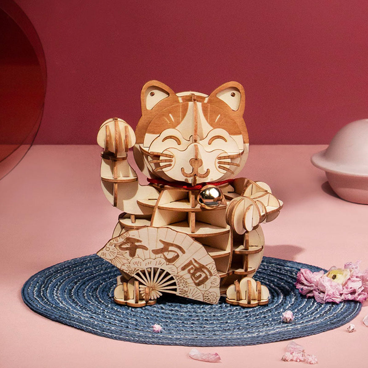 Rolife Plutus Cat 3D-Holzpuzzle