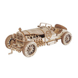ROKR Grand Prix Auto Maßstabsmodell 3D Holzpuzzle MC401