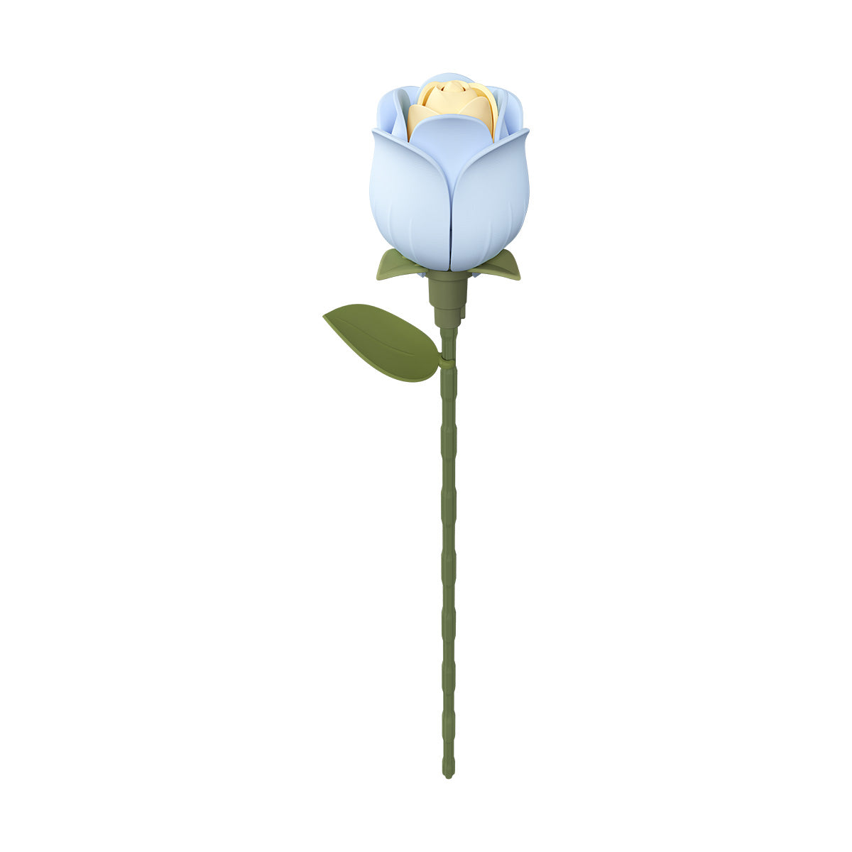 ROKR Floral Art Series Single Flower, 3D wooden single flower puzzle, packaging overview (AD021)