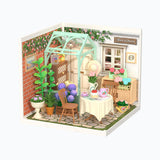 Rolife Blühender Teegarten DIY Miniaturhaus DW013B