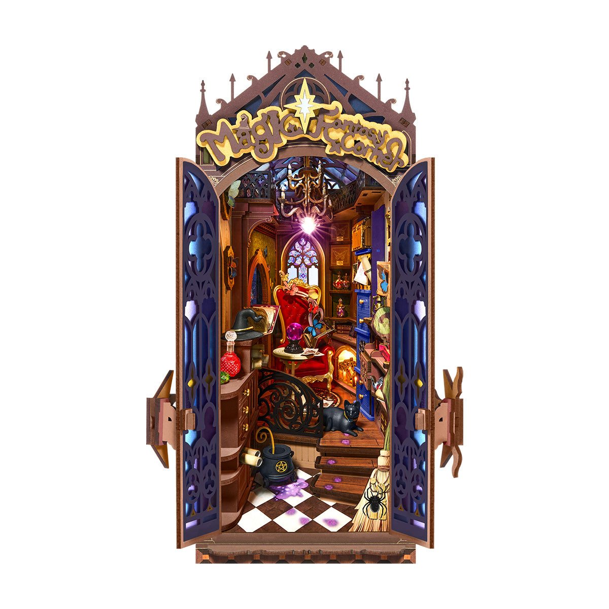 Rolife Magic Fantasy Corner DIY Book Nook Kit TGB14 main product photo