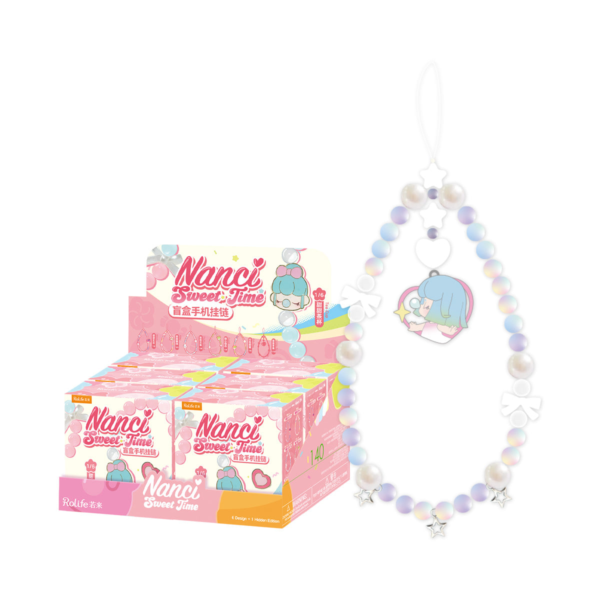 Rolife Nanci Sweet Time Mobile Phone Lanyard Blind Box PZC09 main product photo