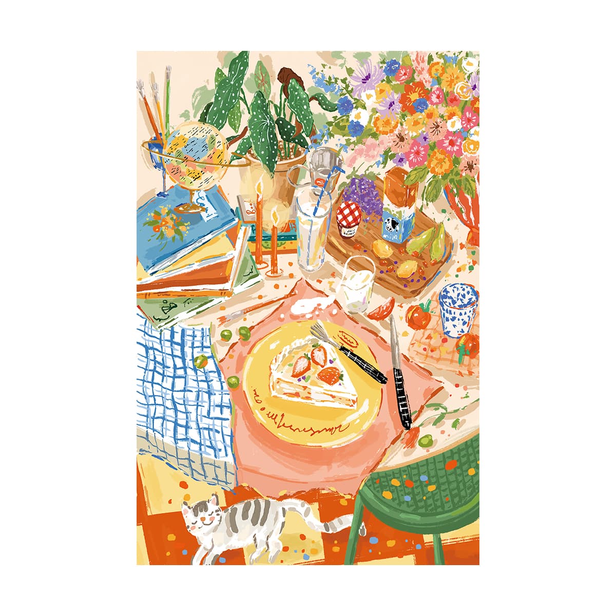 Rolife Leisurely Holiday 1000 Piece Jigsaw Puzzle PT002 main product photo