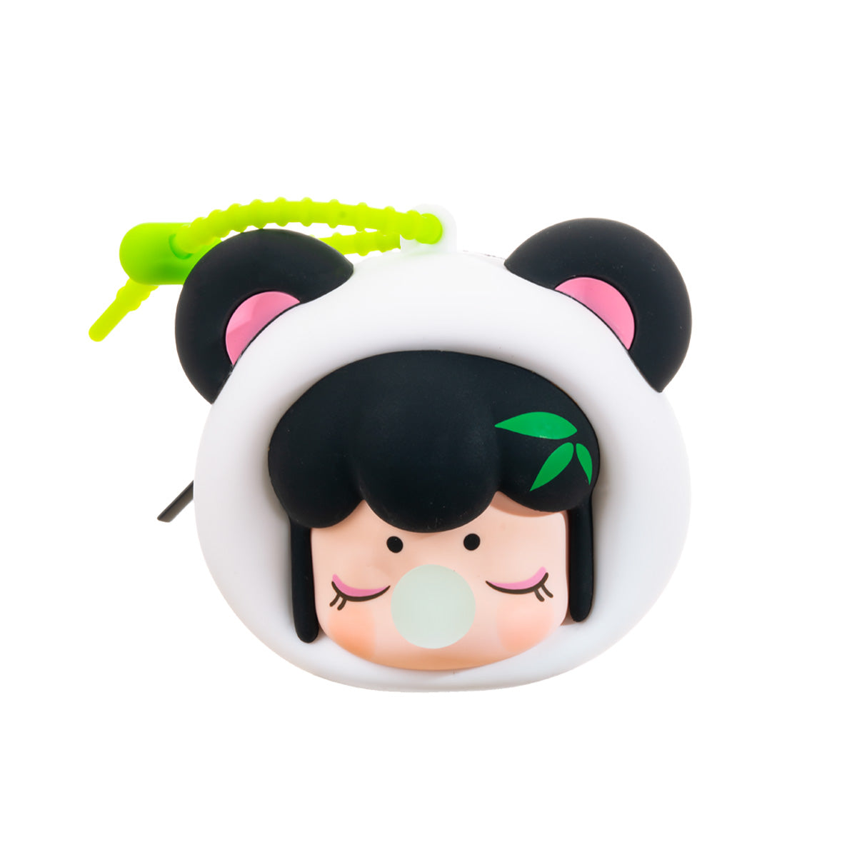 Rolife Baby Nanci Fluffy Party Headphone Case Bee variant in retail blister packaging showing Rolife Baby Nanci branding and Bee character label