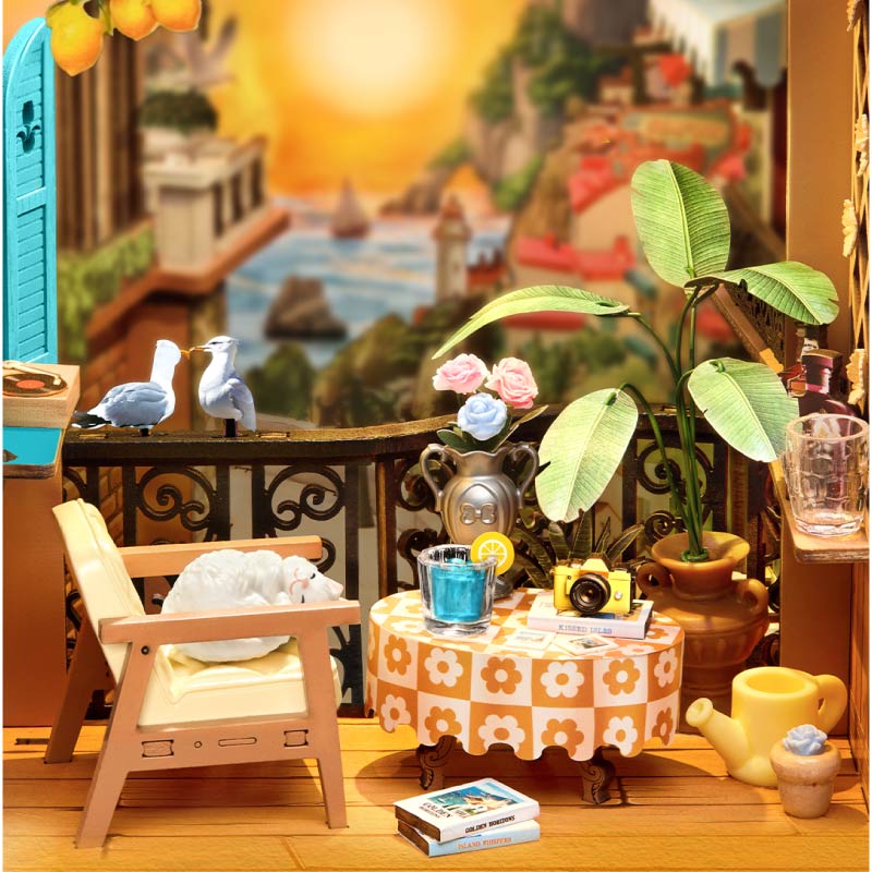 Gemütlicher Balkon