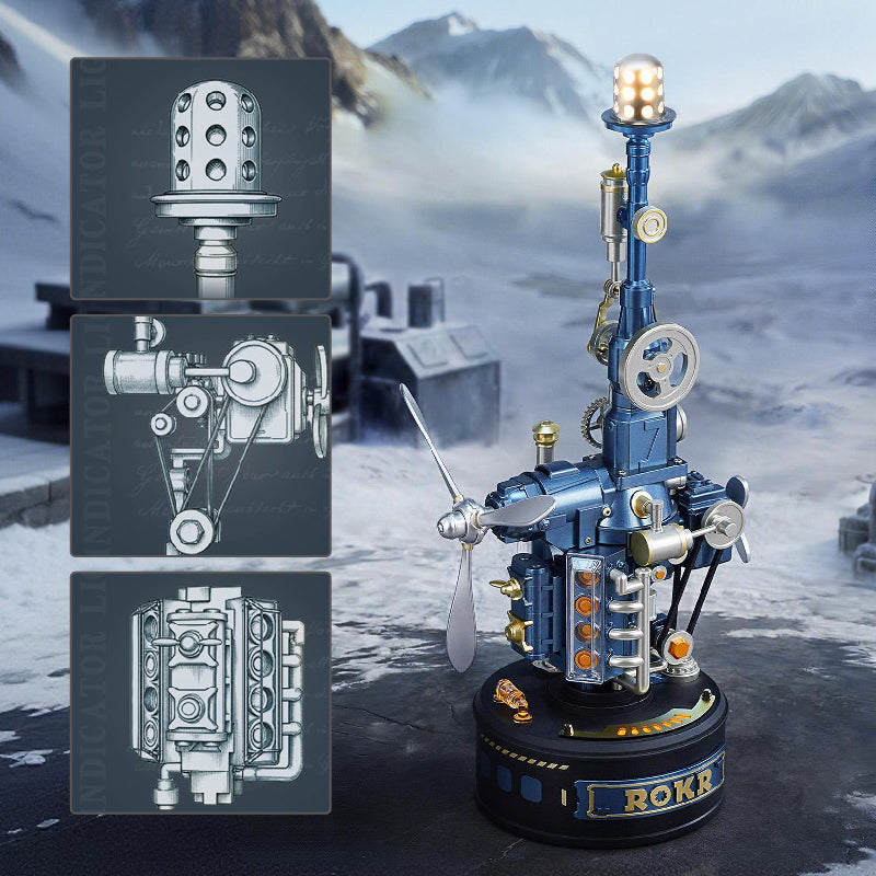 Drei Lichtmodule