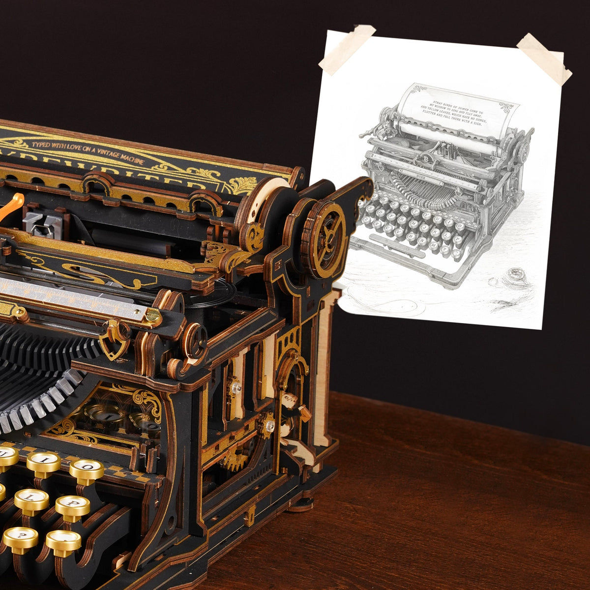 Elegantes Vintage-Design