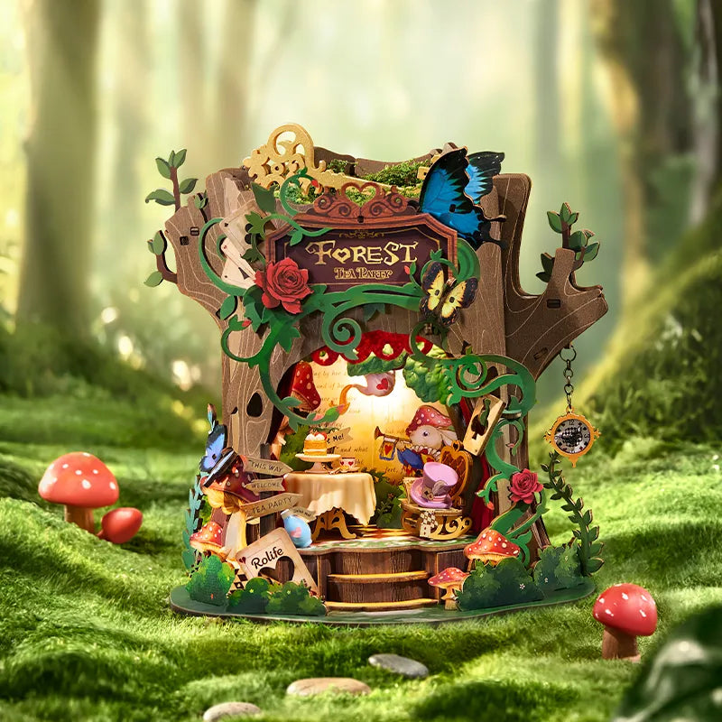 Rolife Forest Tea Party DIY-Spieluhr AMT03